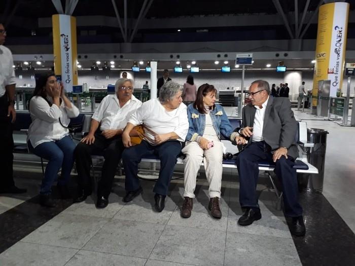 Família da estudante de medicina morta recebeu apoio o secretário estadual de Justiça (Crédito: Antonio Coelho/TV Globo)