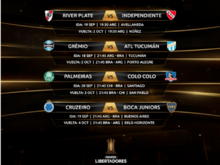 Confira datas e horários das quartas de final da Libertadores
