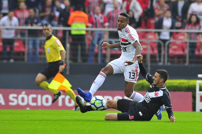 São Paulo venceu o Vasco (Crédito: Sergio Barzaghi/ Gazeta Press)