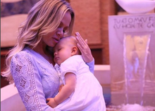Eliana batiza filha com o padre Fábio de Melo: ‘Que seja luz’