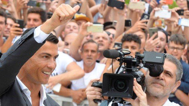 Cristiano Ronaldo: sucesso comercial na Juventus (Crédito: Massimo Pinca / REUTERS)