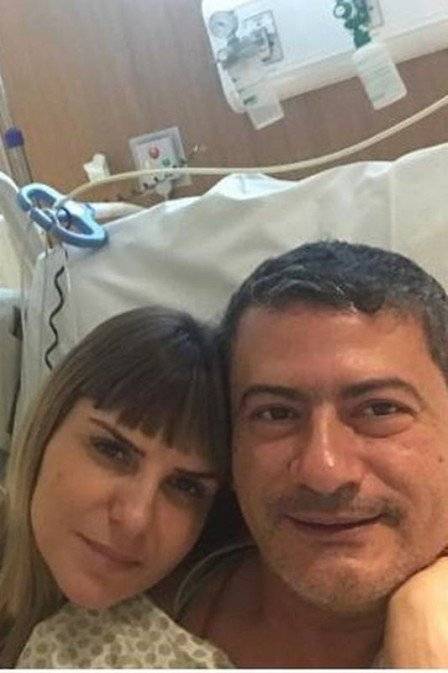 Tom Veiga, o Louro José, e Alessandra: ela deu fim ao casamento (Crédito: reprodução/instagram)