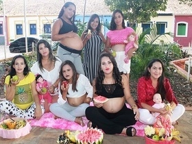 Em Pedro II gestantes ganham ensaio fotográfico