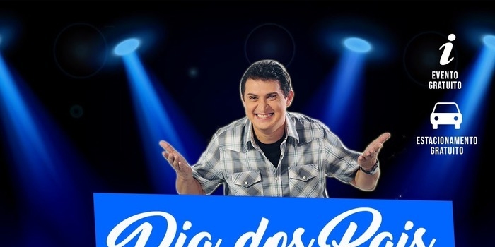 Dia dos Pais no Cocais Shopping será com grande show de Amauri Jucá