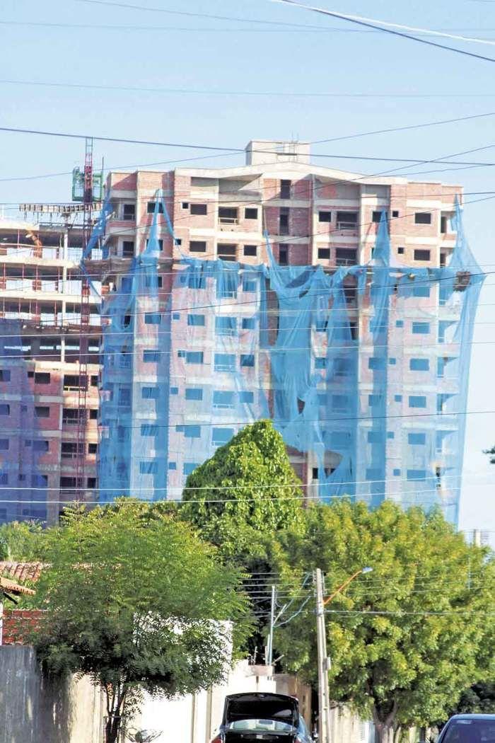 Construção civil é um dos setores que tem gerado empregos no Piauí (Crédito: Victor Gabriel)