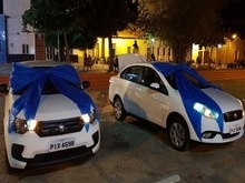 Município entrega novos transportes para saúde e SEMAS