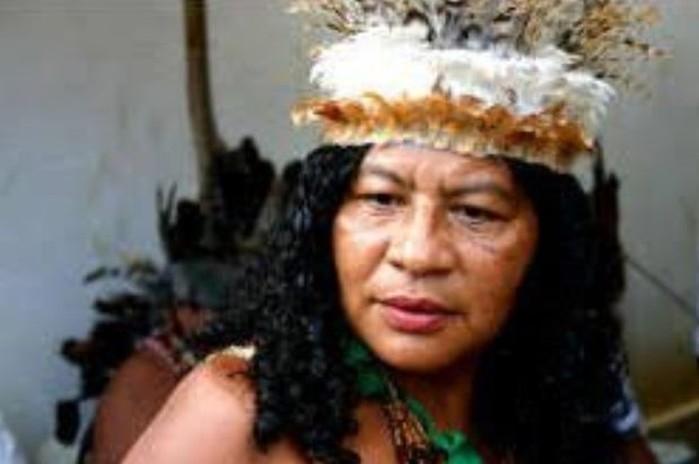  Cacique Madalena Pitaguary foi baleada na nuca após ser surpreendida por homem armado, no Ceará (Crédito: Arquivo Pessoal/Aldeia Pitaguary )