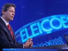 Fernando Haddad cresce após entrevista ao Jornal Nacional, diz FGV