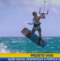 Novas Fronteiras: ação social desenvolve a prática do kitesurf