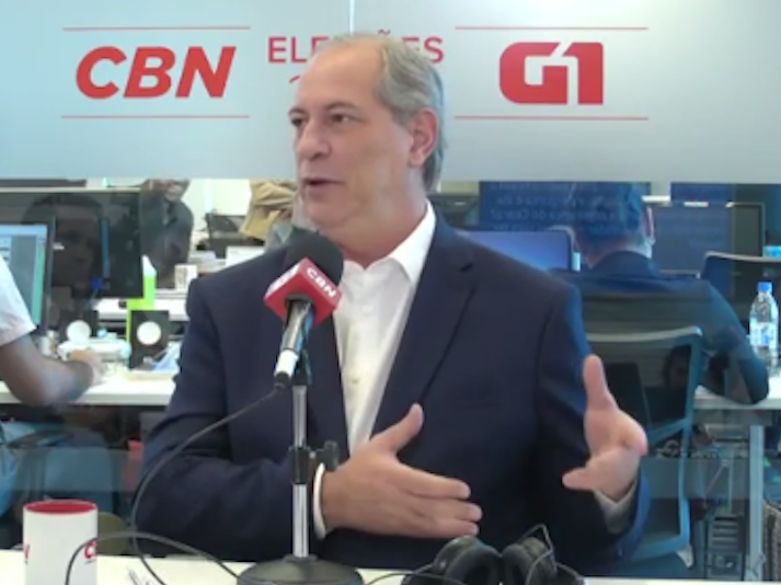 Ciro Gomes: "Brasil não aguenta mais um presidente fraco"