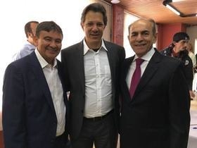 Marcelo Castro grava mais um programa eleitoral com Fernando Haddad