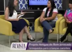 Projeto Amigas do Bem arrecada brinquedos para crianças carentes