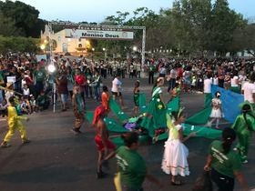 Um grito de salve à natureza durante o Desfile Cívico