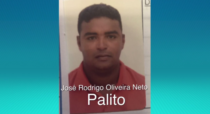 José Rodrigo Oliveira Neto, vulgo “Palito”, (Crédito: Rede Meio Norte)
