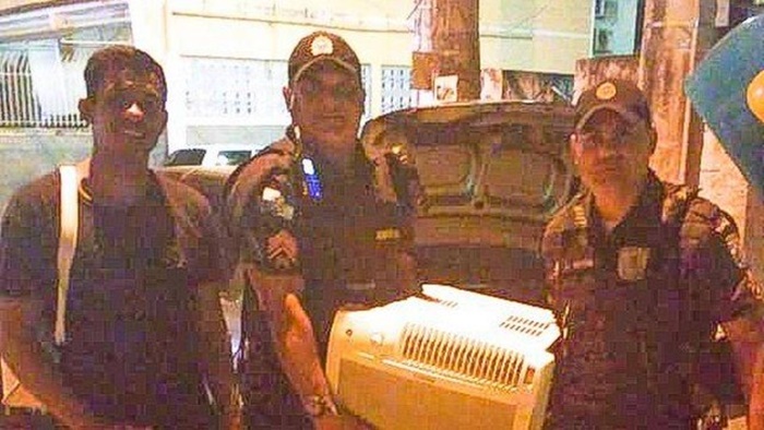 PMs se juntam e doam ar-condicionado para pai de criança com deficiência