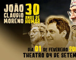João Claudio Moreno - 30 Anos de Humor