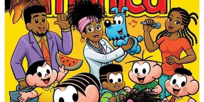 Tem família preta na capa da revista Turma da Mônica