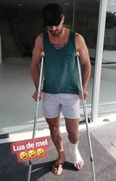 Alok sofre acidente durante lua de mel nas Ilhas Maldivas