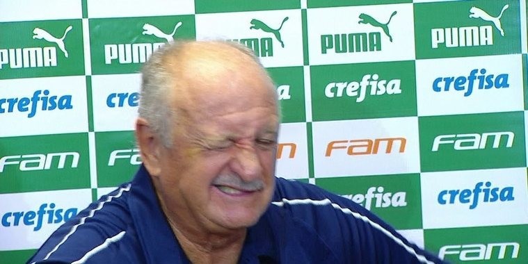 Felipão amanhece melhor após passar mal em entrevista; técnico fará exames médicos