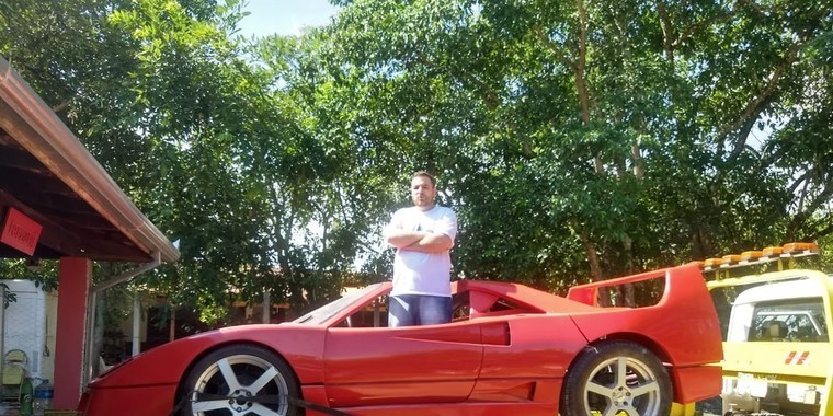 Réplica é apreendida após Ferrari denunciar dentista por plágio em Cachoeira Paulista