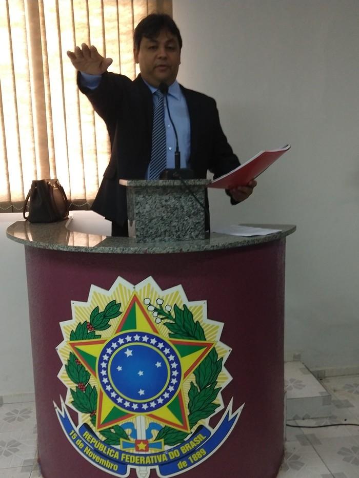 Mavilson Veloso, novo presidente da câmara municipal de Demerval Lobão (Crédito: Fotos: Kátia Cruz)