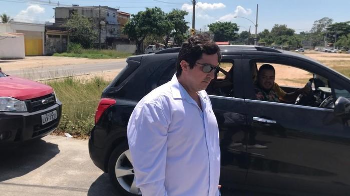 Fábio Tuffy Felippe, suspeito de agredir a ex-mulher (Crédito: Henrique Coelho/ G1 )