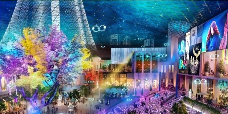Custando R$ 7,7 bi, maior shopping do mundo será erguido em Dubai