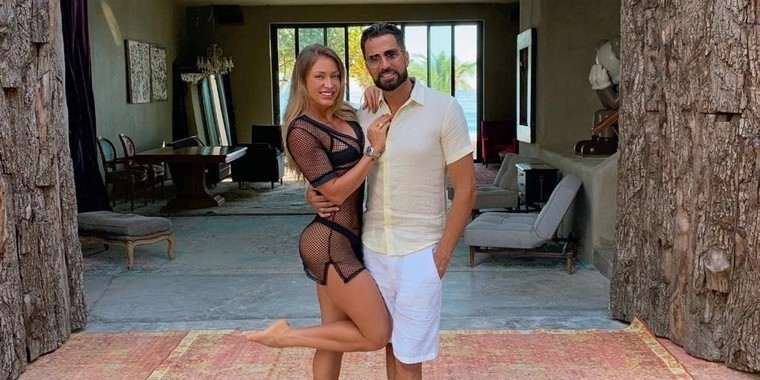 Depois de reatar noivado, Latino e Jéssica Rodrigues curtem férias