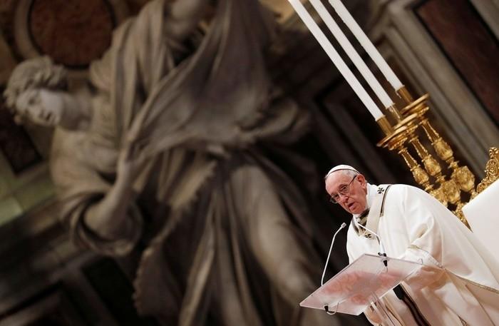  Papa Francisco conduziu a tradicional missa da Solenidade da Epifania do Senhor (Crédito: Reuters )
