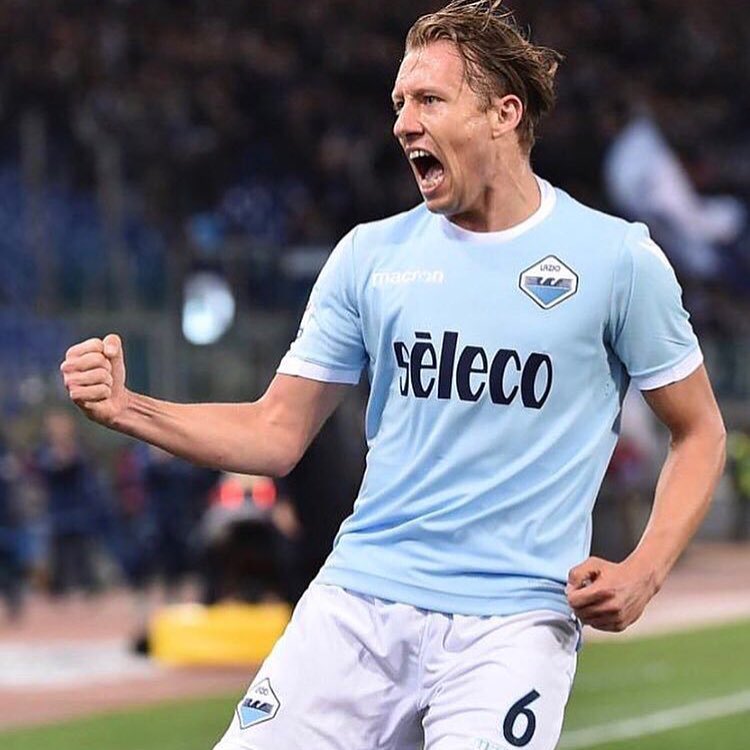 Lucas Leiva é eleito melhor jogador da Lazio em 2018