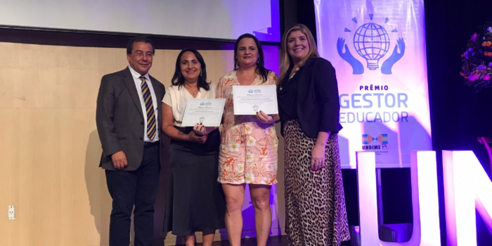 Undime premia gestão municipal de São João da Serra pela qualidade de ensino