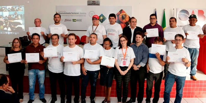 Prefeito Jonas Moura participa de lançamento do Plano de Ação Territorial da Cajucultura