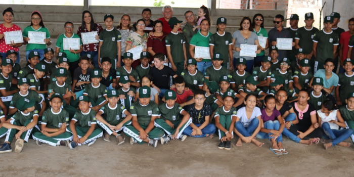 Solenidade marca entrega de diploma “Amigo do Pelotão Mirim”