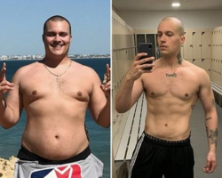 Mal de saúde, homem perde 28 kg em 3 meses só com dieta 