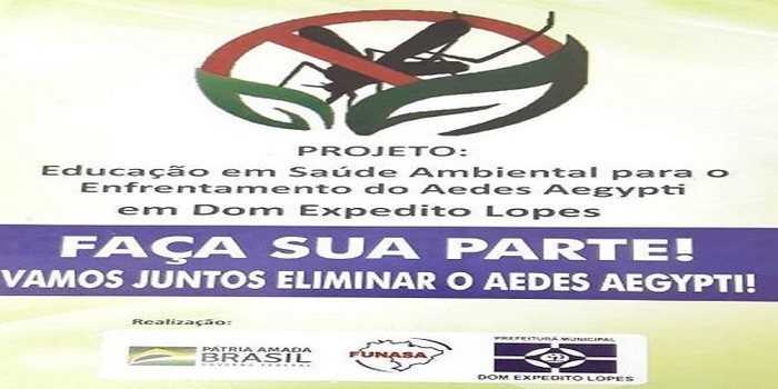 FUNASA realiza visita de acompanhamento de Projeto Educativo em Dom Expedito Lopes