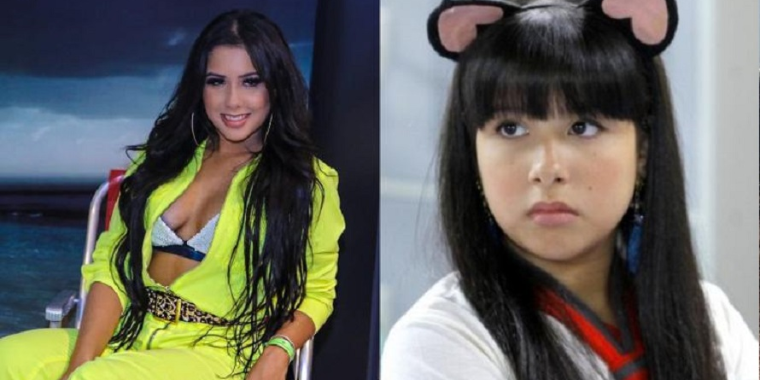 Ex-Chiquitita Cinthia Cruz posa de biquíni e exibe corpão na web