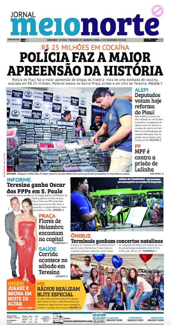 Veja as capas dos principais jornais de circulação nacional de hoje meionorte com