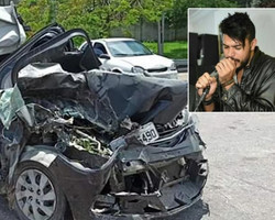 Cantor sertanejo morre após acidente entre carro e caminhão em rodovia