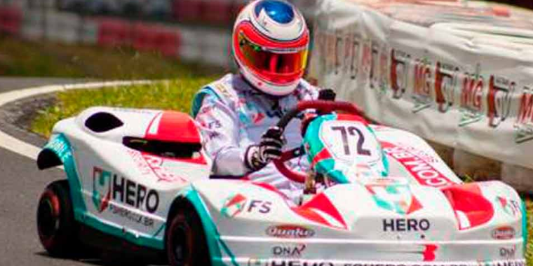 Rubens Barrichello define pilotos e cria "kart família"