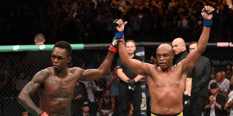 UFC: Anderson Silva fica em 5º lugar no rank