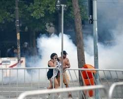Confusão em final no Rio traz confronto entre a polícia e vascaínos
