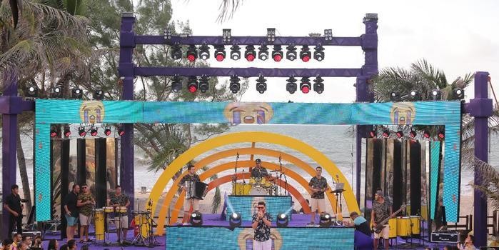 Bastidores: Cantor piauiense grava DVD no litoral do Piauí