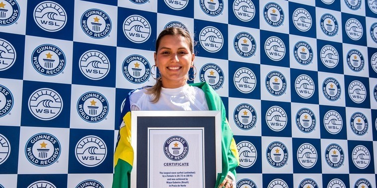 Maya Gabeira é contra a igualdade de premiação