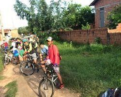 Passeio ciclístico movimenta turma de amantes desta prática em Monsenhor Gil 