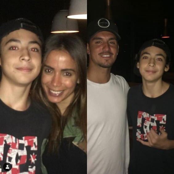 Fã flagra encontro de Anitta e Medina e internet especula romance