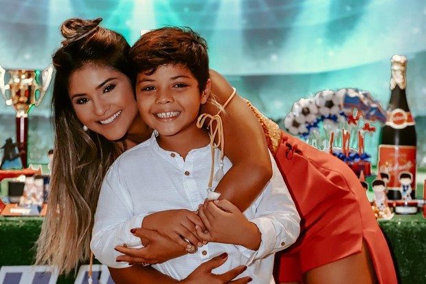 Mileide Mihaile fala sobre viagem do filho com Wesley Safadão