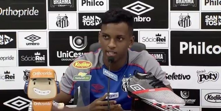 Rodrygo vai se apresentar ao Real Madrid em julho
