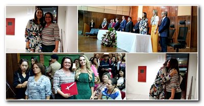 No dia da Mulher primeira dama de Inhuma participa de evento em Teresina