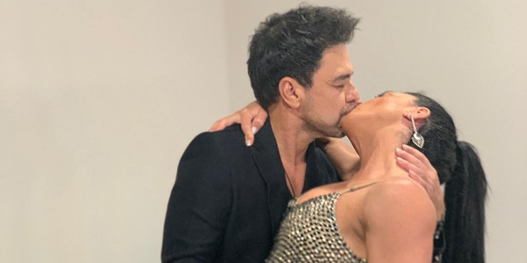 Zezé Di Camargo marca data de casamento com Graciele Lacerda