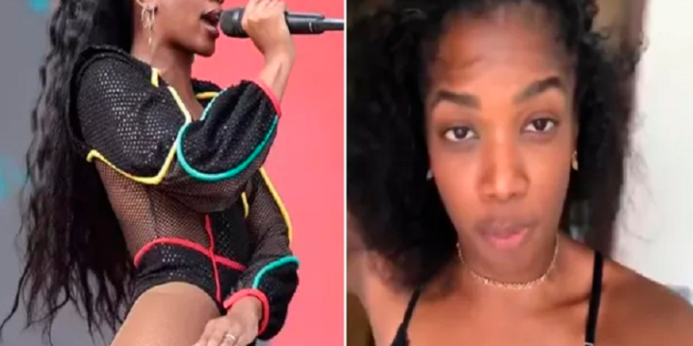 IZA surpreende ao aparecer com cabelo natural; confira